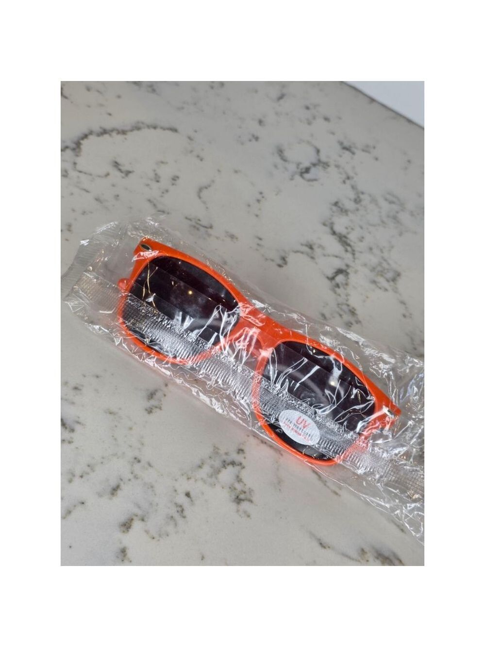 Geek Squad Orange & Black Sunglasses One Size